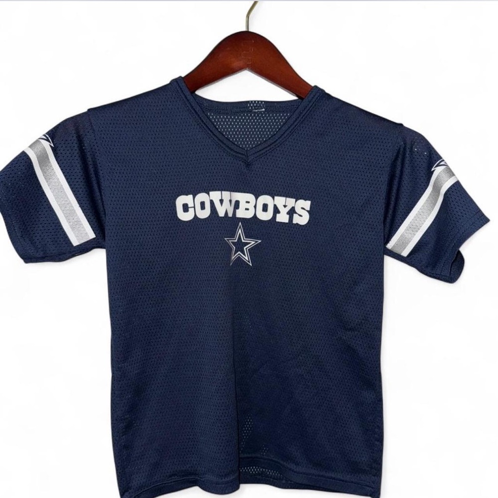 Cowboys Navy Mesh Jersey - Picture 1 of 5
